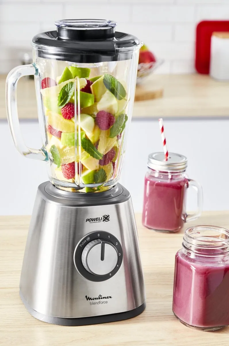 Moulinex Blendforce 2 LM439D10 Blender - 800W - 1,75L - Zilver