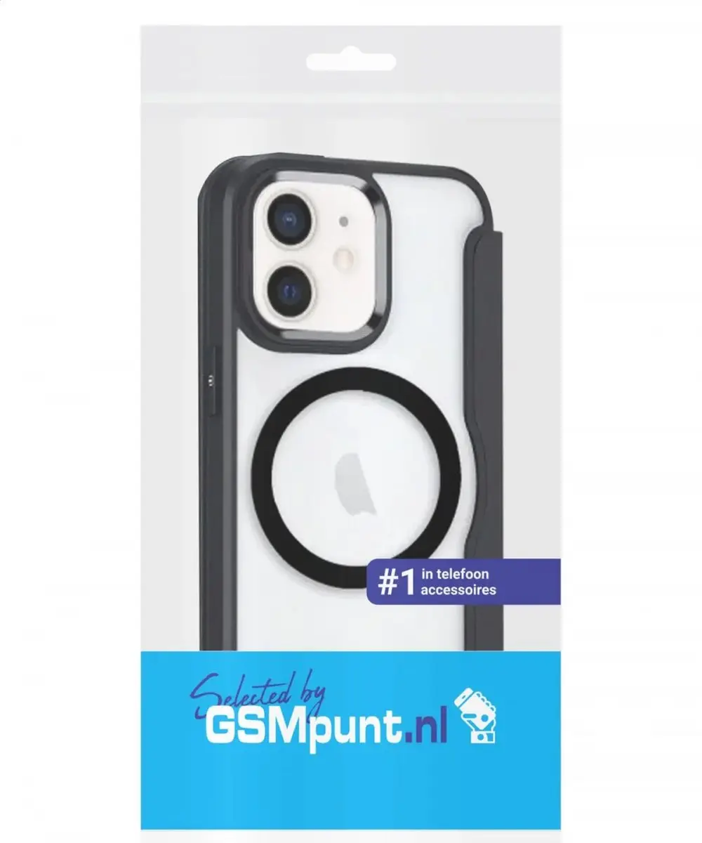 Selected Portemonnee Hoesje iPhone 11 - MagSafe - Zwart
