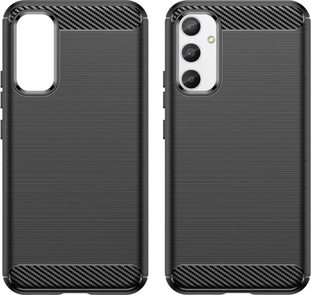 Selected TPU Hoesje Samsung Galaxy A34 - Zwart