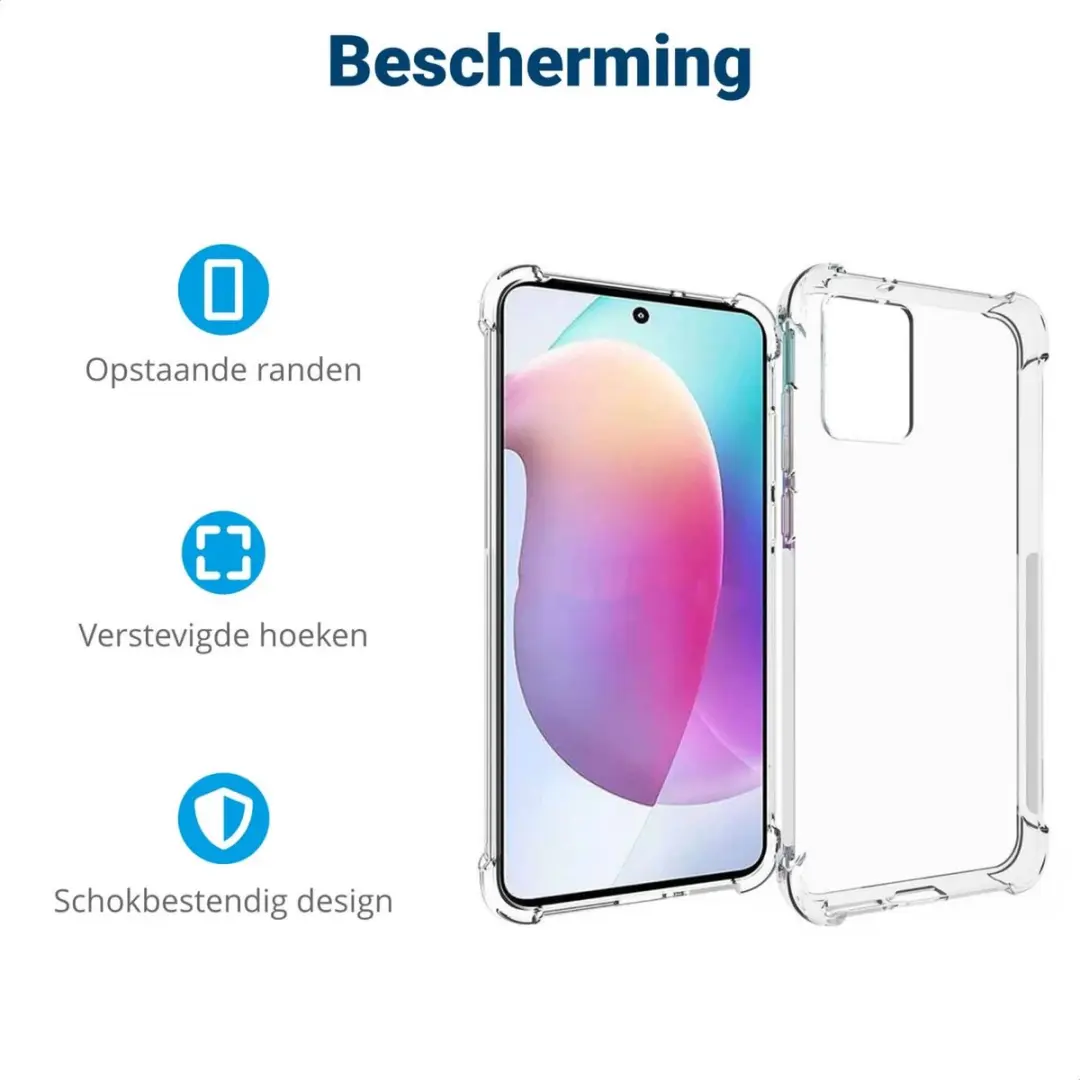 Motorola Edge 30 Neo Hoesje - Transparant