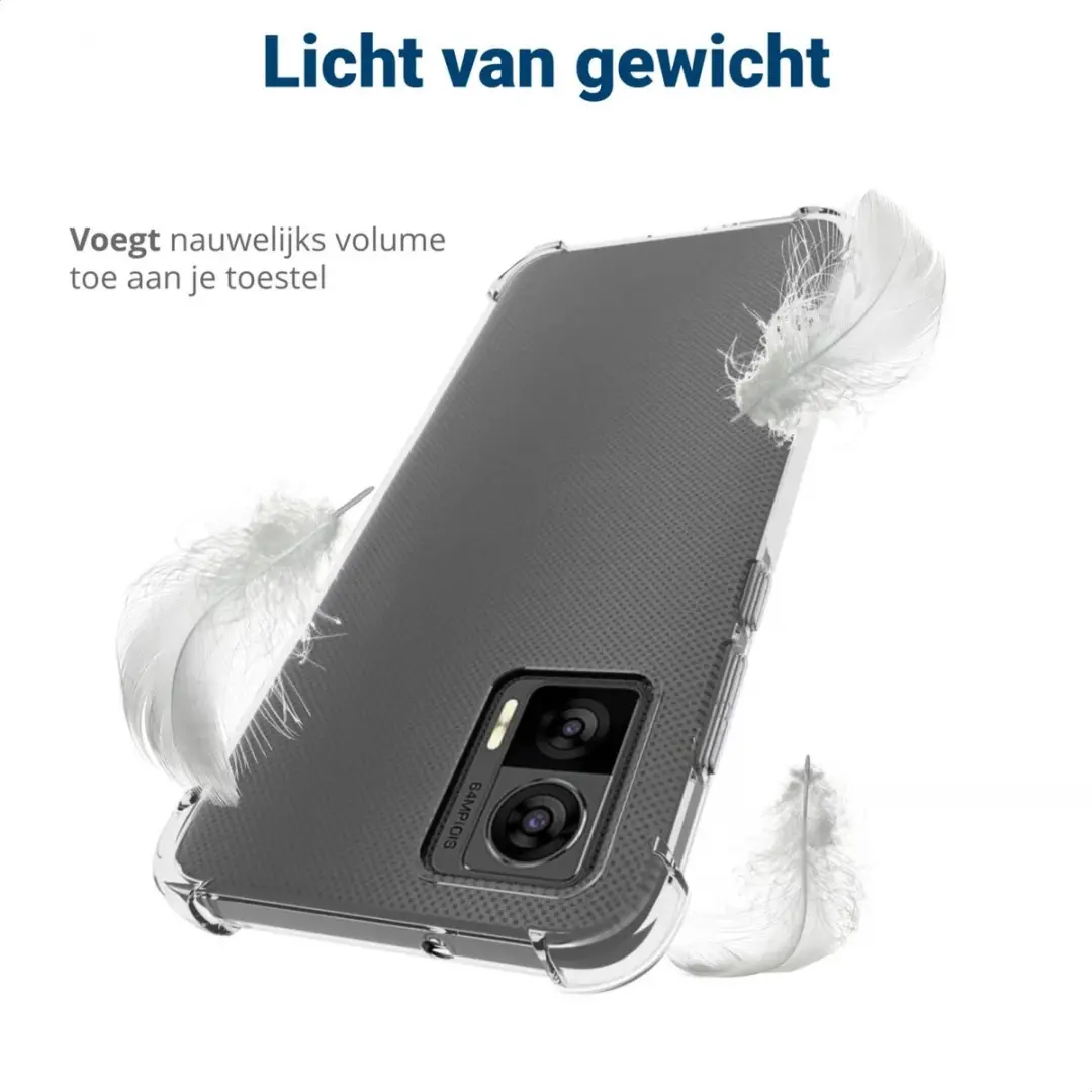Motorola Edge 30 Neo Hoesje - Transparant