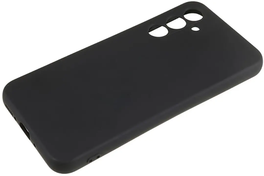 Selected Zwart Dun TPU Hoesje Samsung Galaxy S25 FE