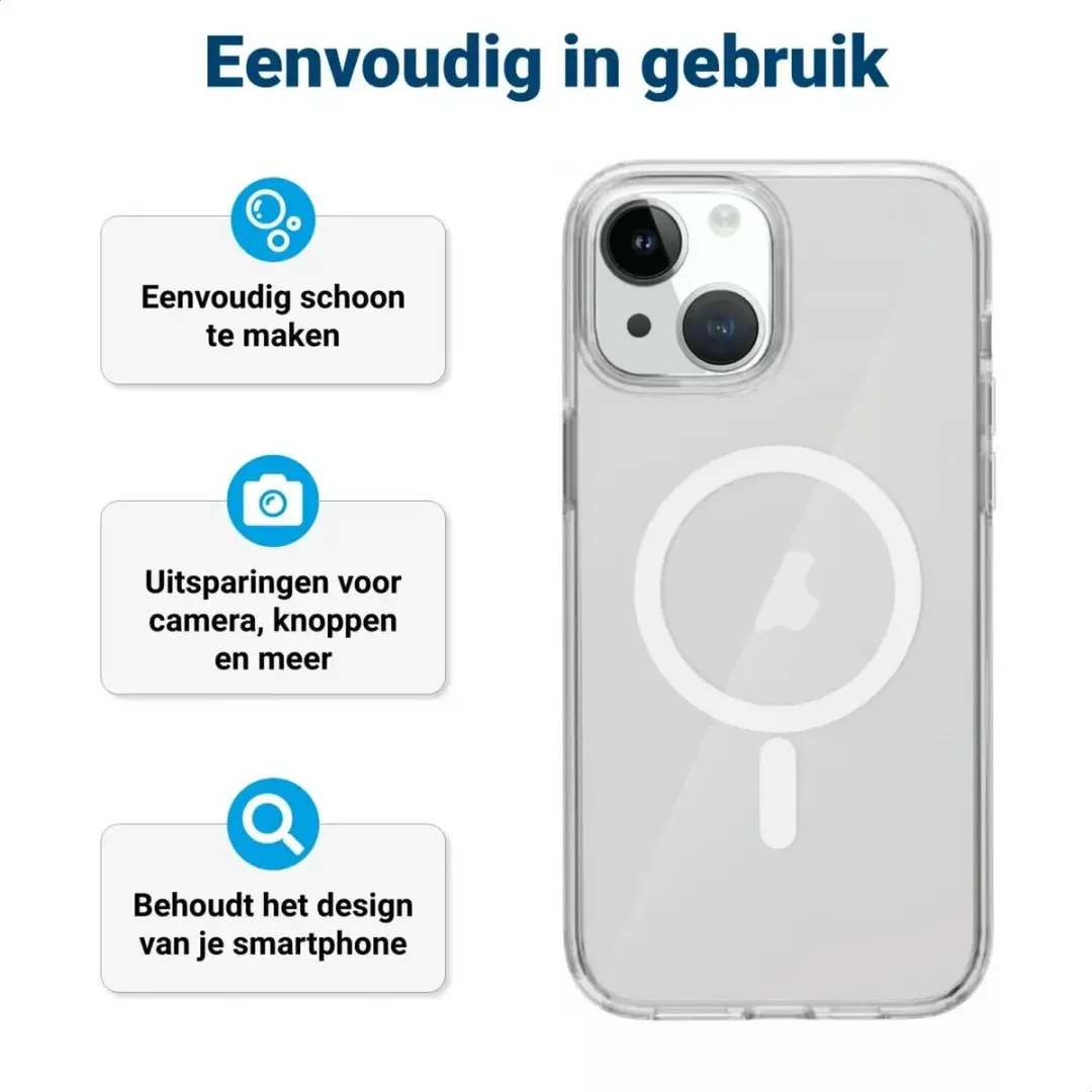 Selected Transparant Hoesje Samsung Galaxy A35 - MagSafe - afbeelding 4 van 6