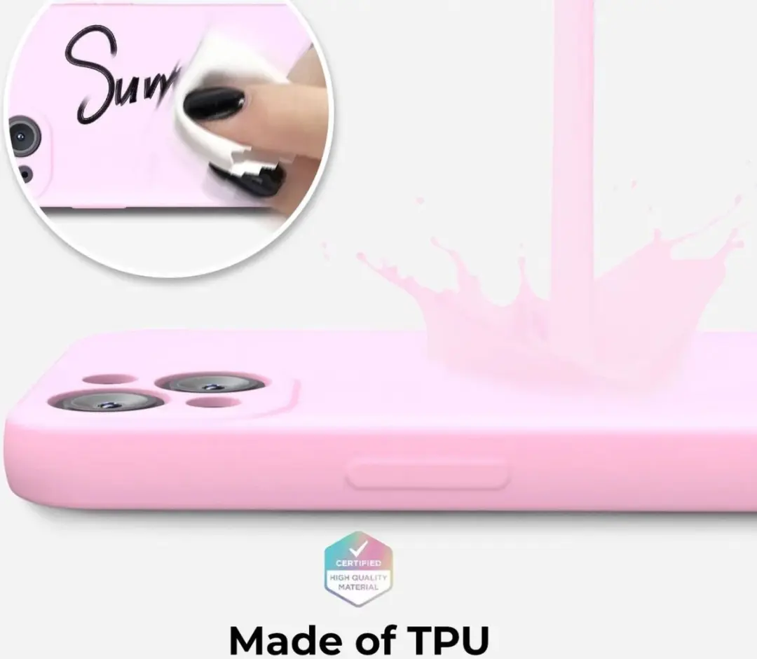 Selected by GSMpunt.nl iPhone 13 Hoesje Roze - Dun TPU