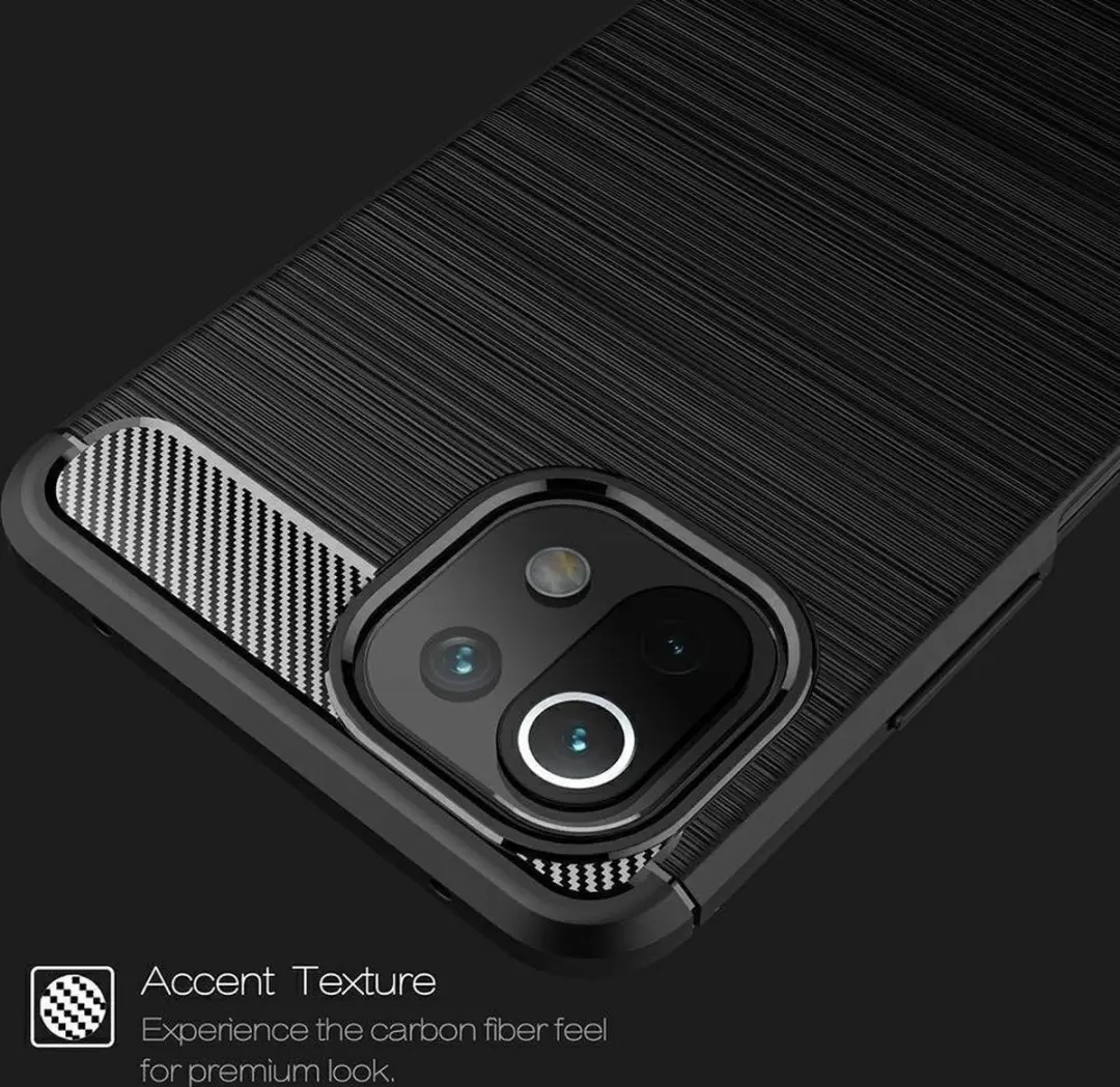 Xiaomi Mi 11 Lite Hoesje - Zwart