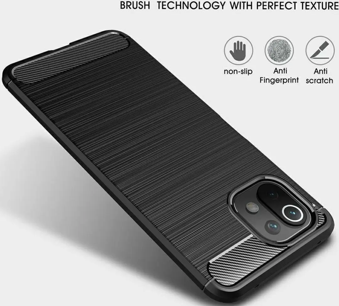 Xiaomi Mi 11 Lite Hoesje - Zwart