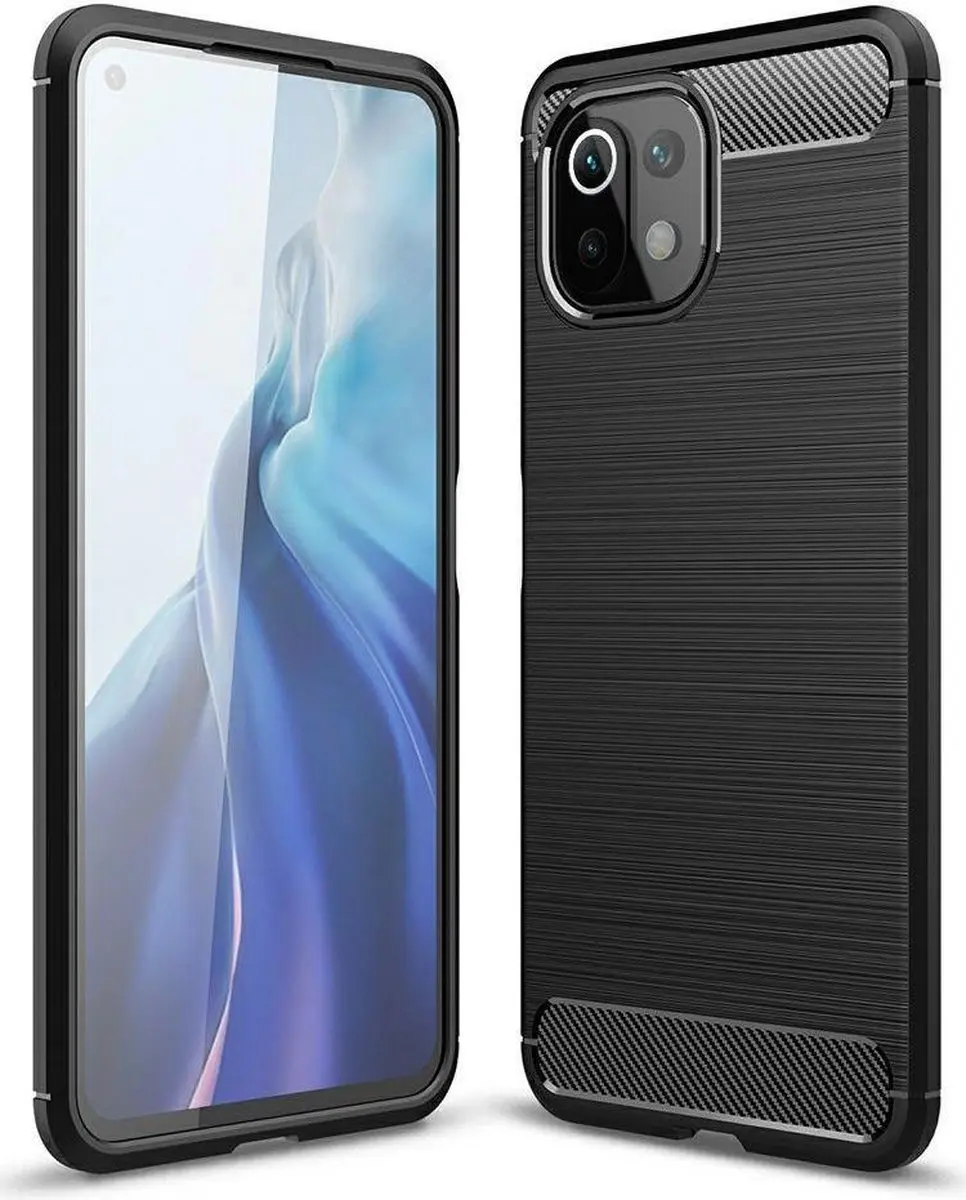 Xiaomi Mi 11 Lite Hoesje - Zwart