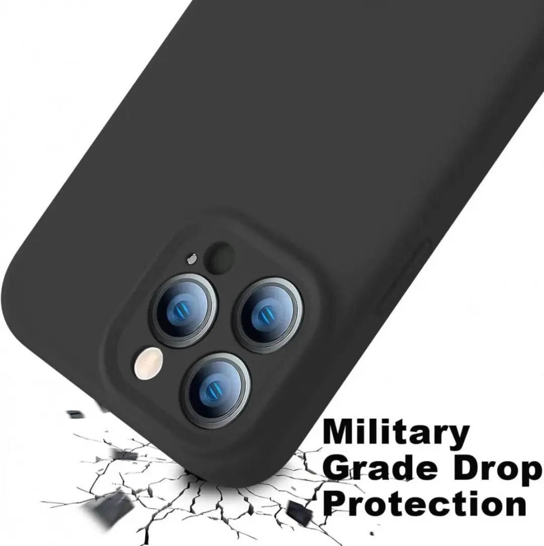 Selected by GSMpunt Hoesje iPhone 15 Pro Max Zwart - Siliconen