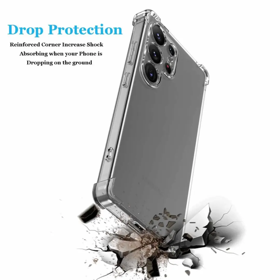 Selected Transparant Hoesje Samsung Galaxy S25 Ultra - Schokbestendig - afbeelding 6 van 6