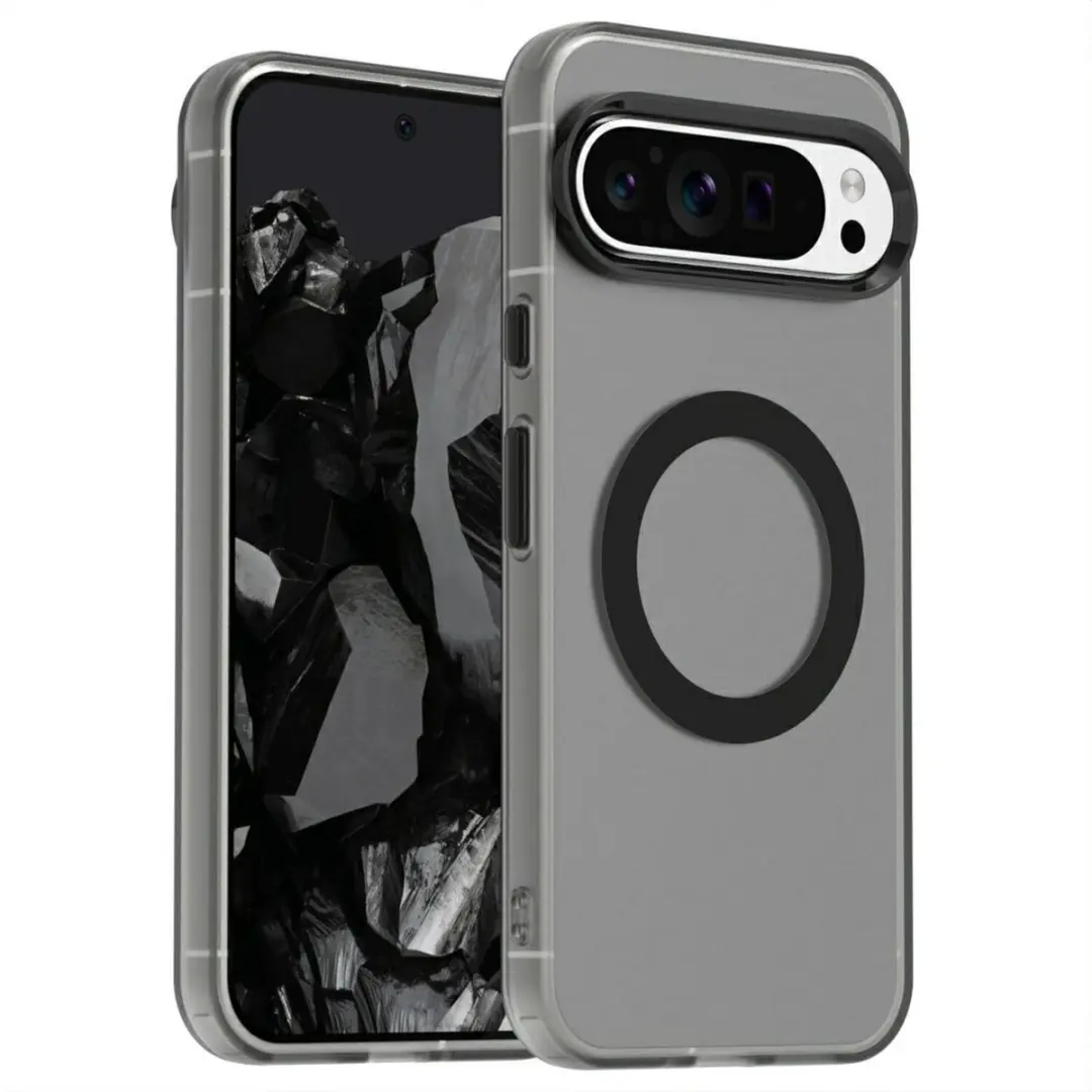 Selected MagSafe Backcover Google Pixel 9/9 Pro - Zwart & Transparant