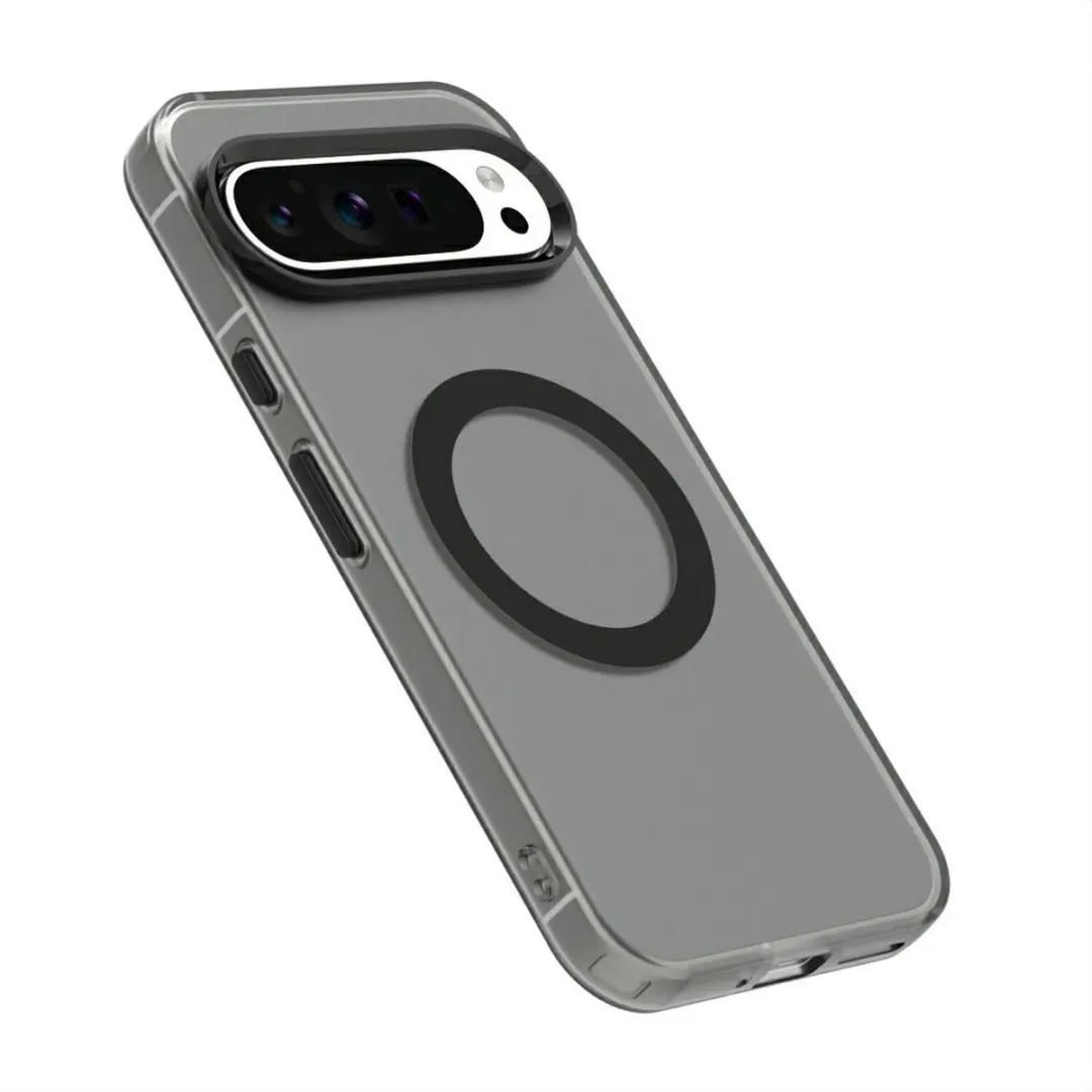 Selected MagSafe Backcover Google Pixel 9/9 Pro - Zwart & Transparant