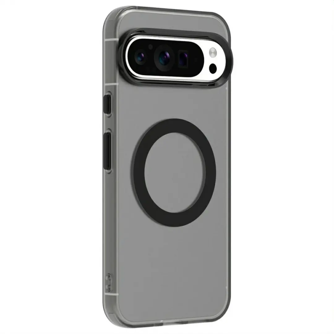 Selected MagSafe Backcover Google Pixel 9/9 Pro - Zwart & Transparant