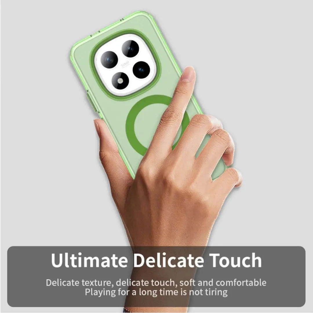 Selected MagSafe Backcover Xiaomi Redmi Note 15 Pro - Groen