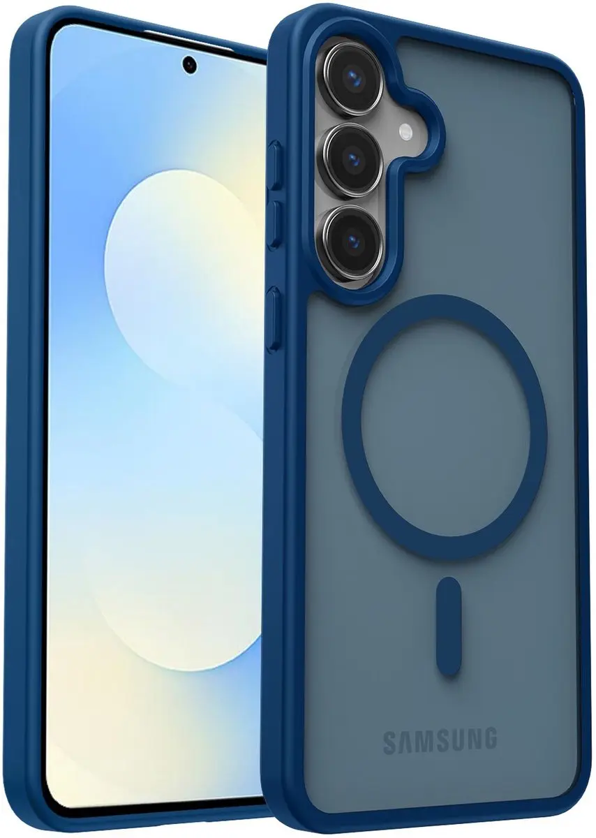 Selected Hoesje Samsung Galaxy S25 FE MagSafe Blauw - afbeelding 6 van 6