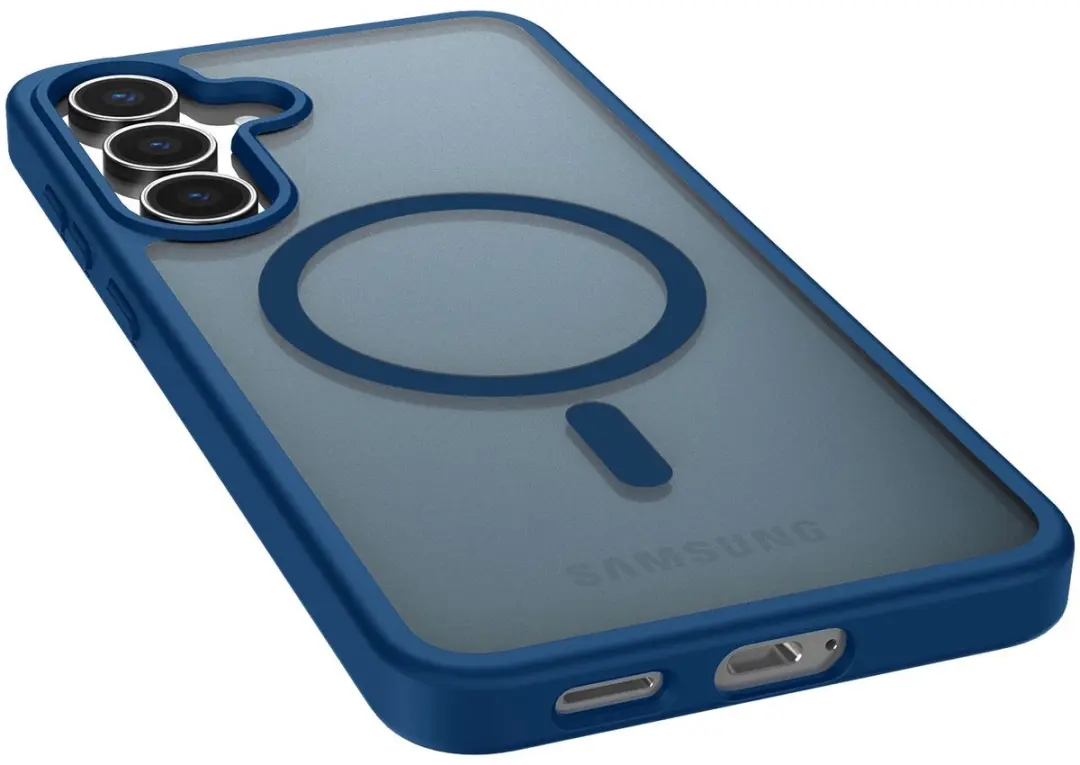 Selected Hoesje Samsung Galaxy S25 FE MagSafe Blauw