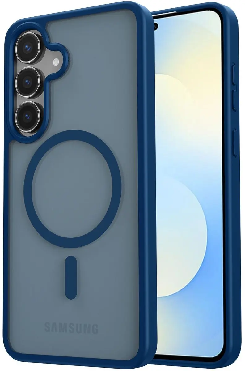 Selected Hoesje Samsung Galaxy S25 FE MagSafe Blauw