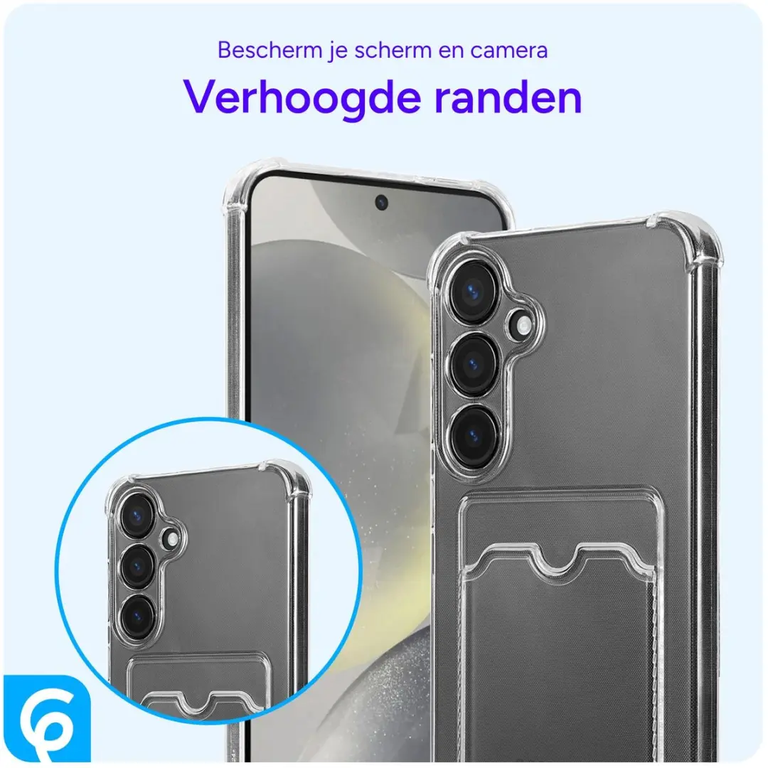 Selected Transparant Hoesje Samsung Galaxy S24 - Pasjeshouder - afbeelding 6 van 6