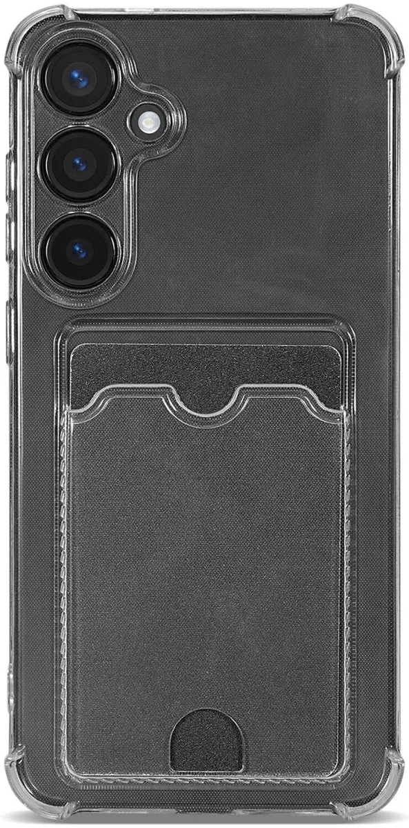 Selected Transparant Hoesje Samsung Galaxy S24 - Pasjeshouder