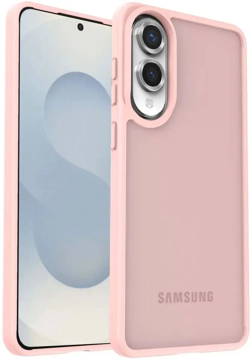 Selected Hoesje Samsung Galaxy S25 Edge - Roze Mat