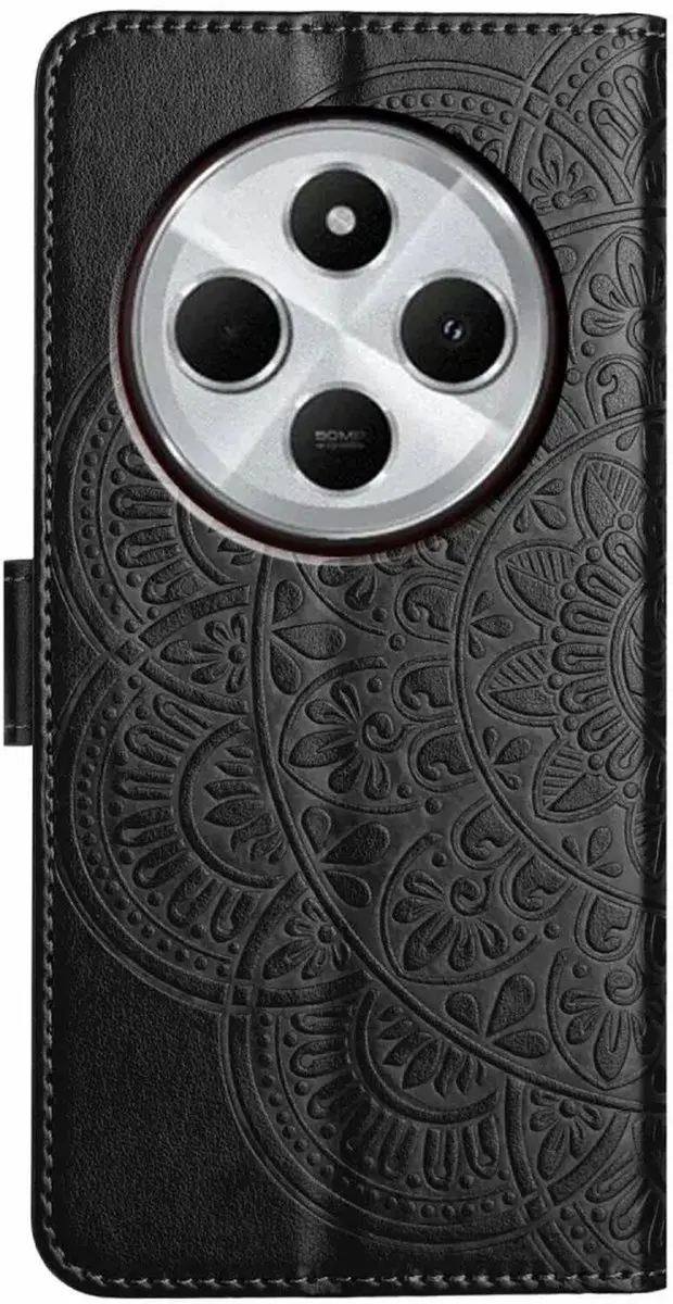 Selected Hoesje Xiaomi Redmi 14C Mandala Book Case