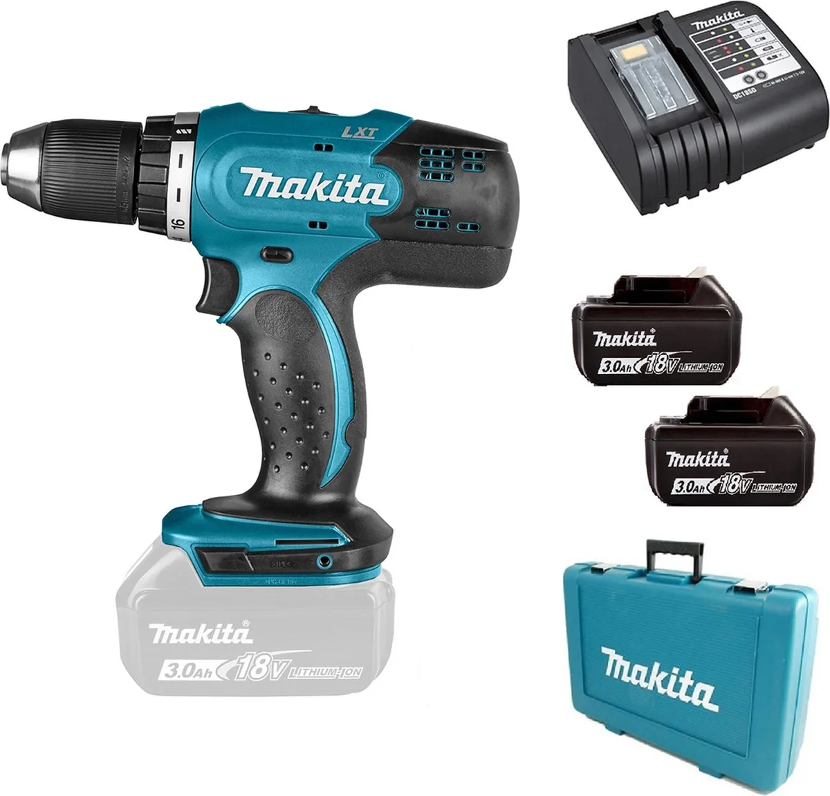 Makita DDF453SFE Boor-/Schroefmachine 18V