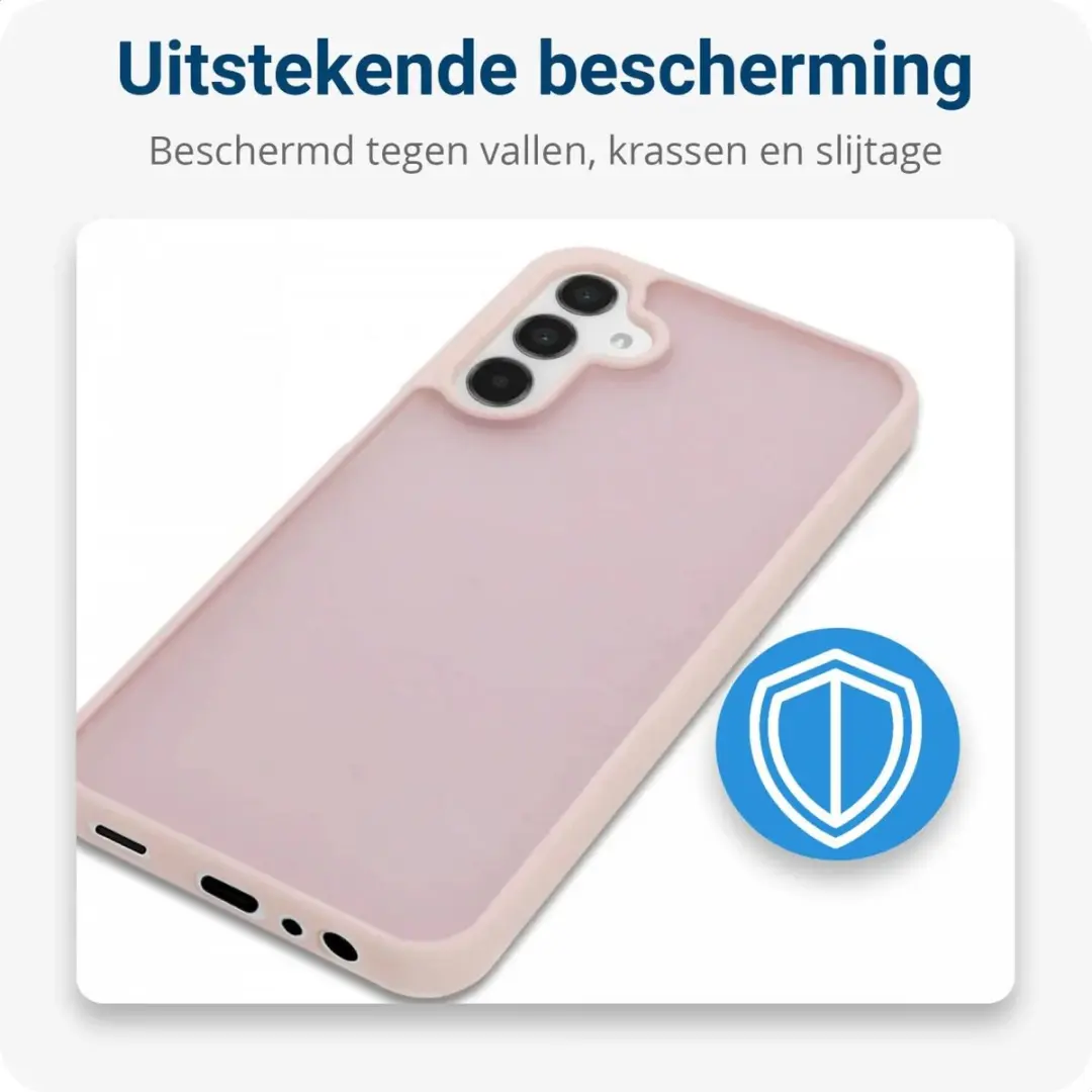 Selected Hoesje Samsung Galaxy A15 - Roze Mat