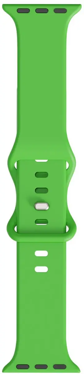 Selected Siliconen Bandje Apple Watch SE 40mm - Lichtgroen