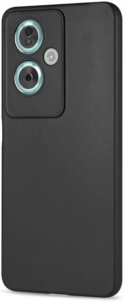 Selected Transparant TPU Hoesje Oppo A79 - Zwart - afbeelding 6 van 6