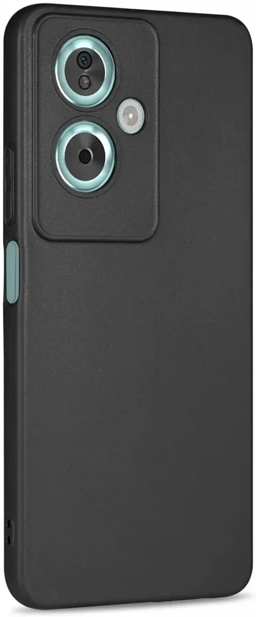 Selected Transparant TPU Hoesje Oppo A79 - Zwart