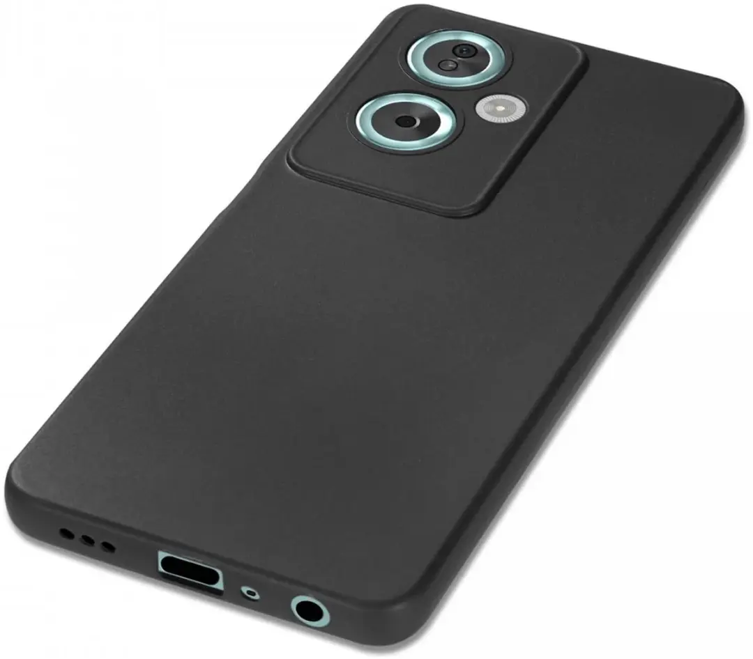 Selected Transparant TPU Hoesje Oppo A79 - Zwart