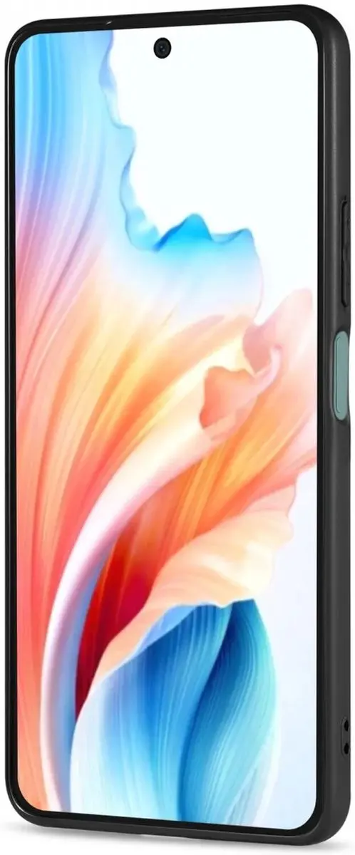 Selected Transparant TPU Hoesje Oppo A79 - Zwart