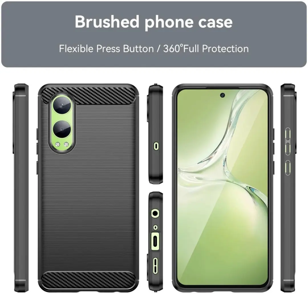 Selected TPU Hoesje OnePlus Nord CE 4 Lite - Zwart