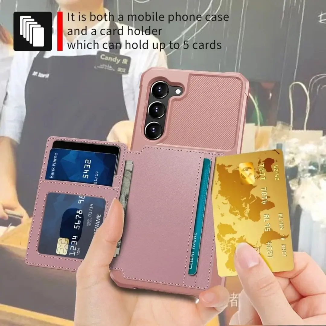 Selected Portemonnee Hoesje Samsung Galaxy S23 Plus - Roze