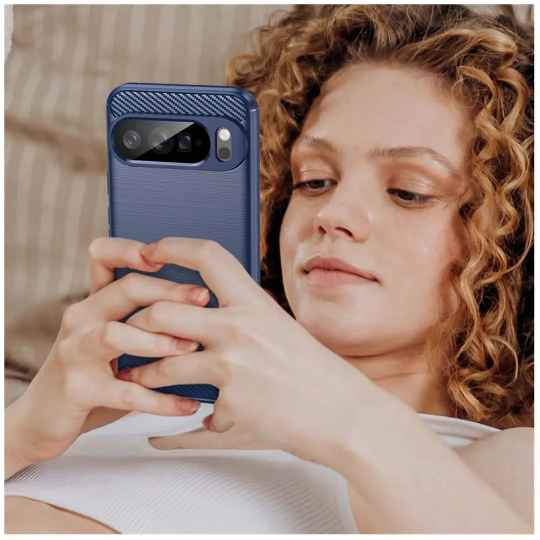 Selected TPU Hoesje Google Pixel 10 Pro XL - Blauw