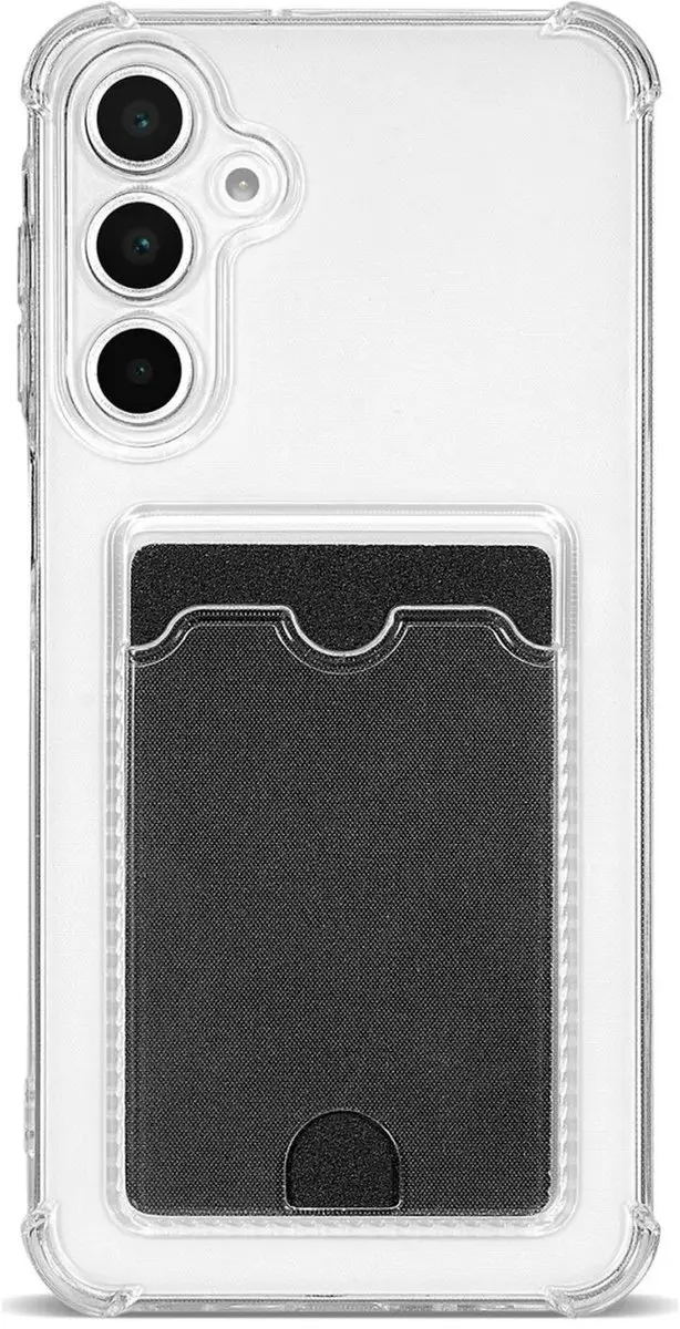 Selected Transparant Hoesje Samsung Galaxy A17 - Pasjeshouder