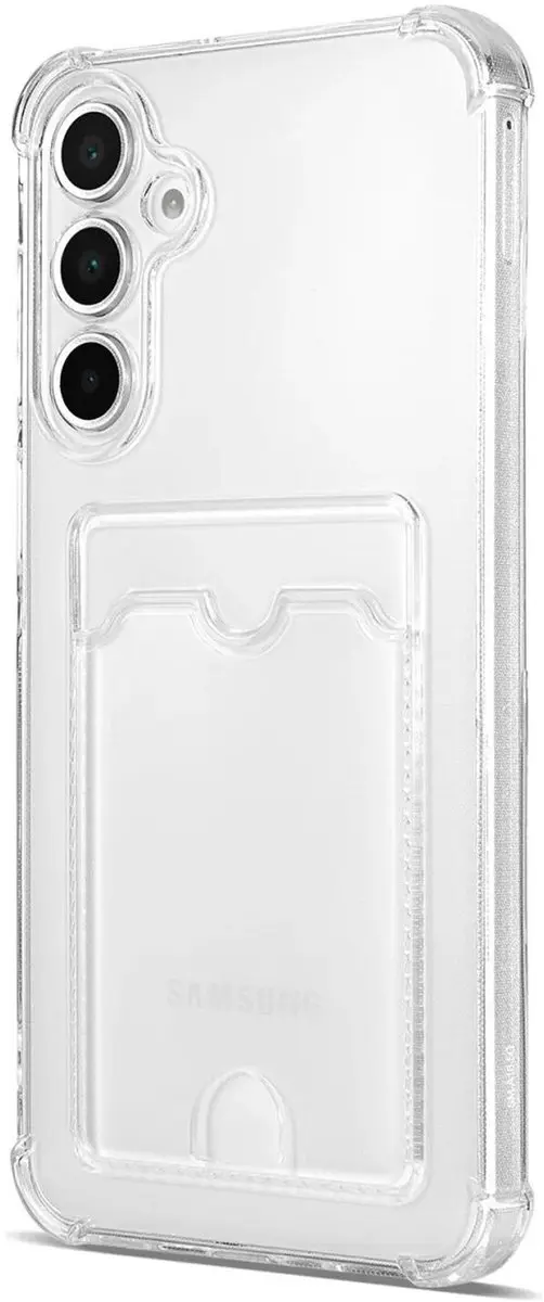 Selected Transparant Hoesje Samsung Galaxy A17 - Pasjeshouder