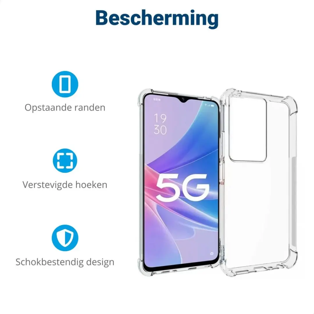 Selected Transparant Hoesje Oppo A79 - Schokbestendig