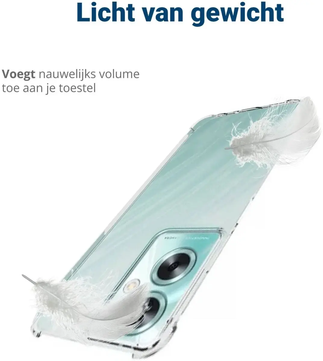 Selected Transparant Hoesje Oppo A79 - Schokbestendig