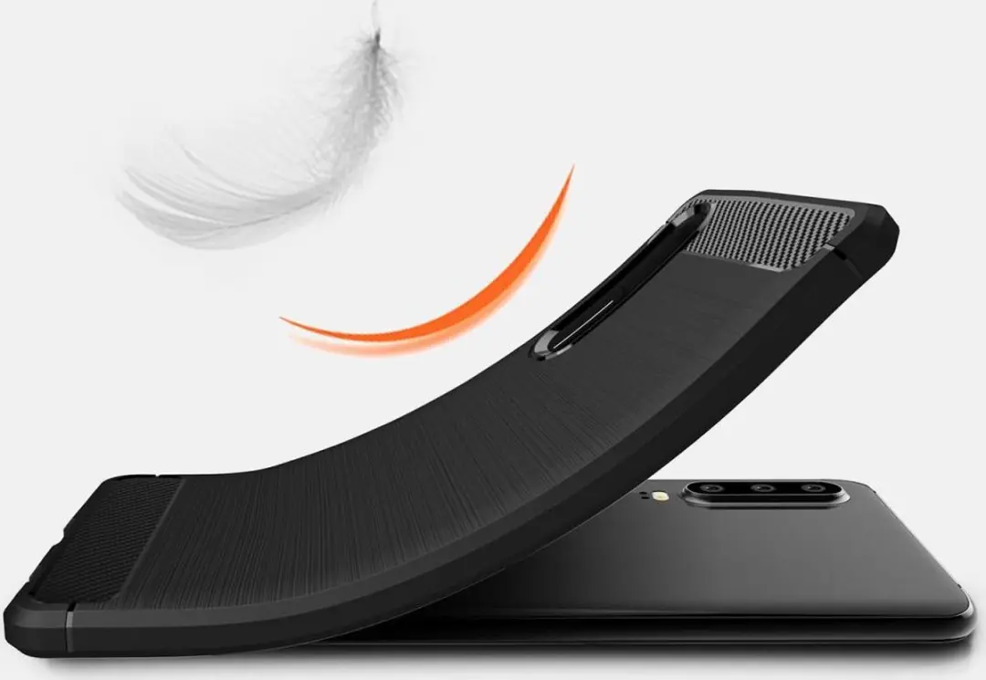 Selected TPU Hoesje Huawei P30 - Zwart