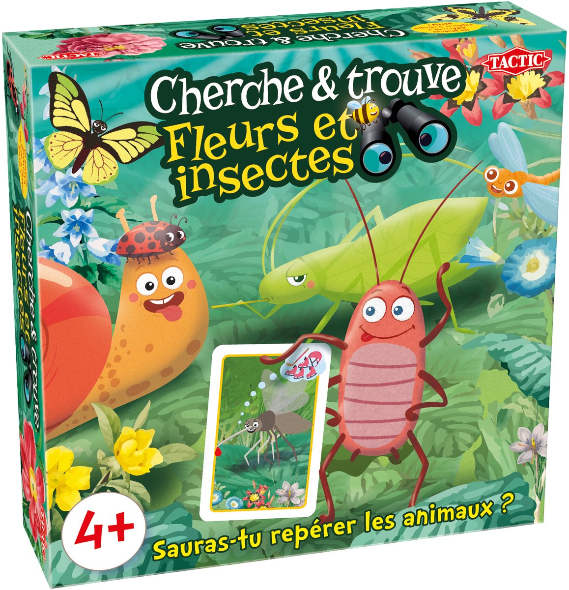 Cherce & trouve Fleurs et insectes