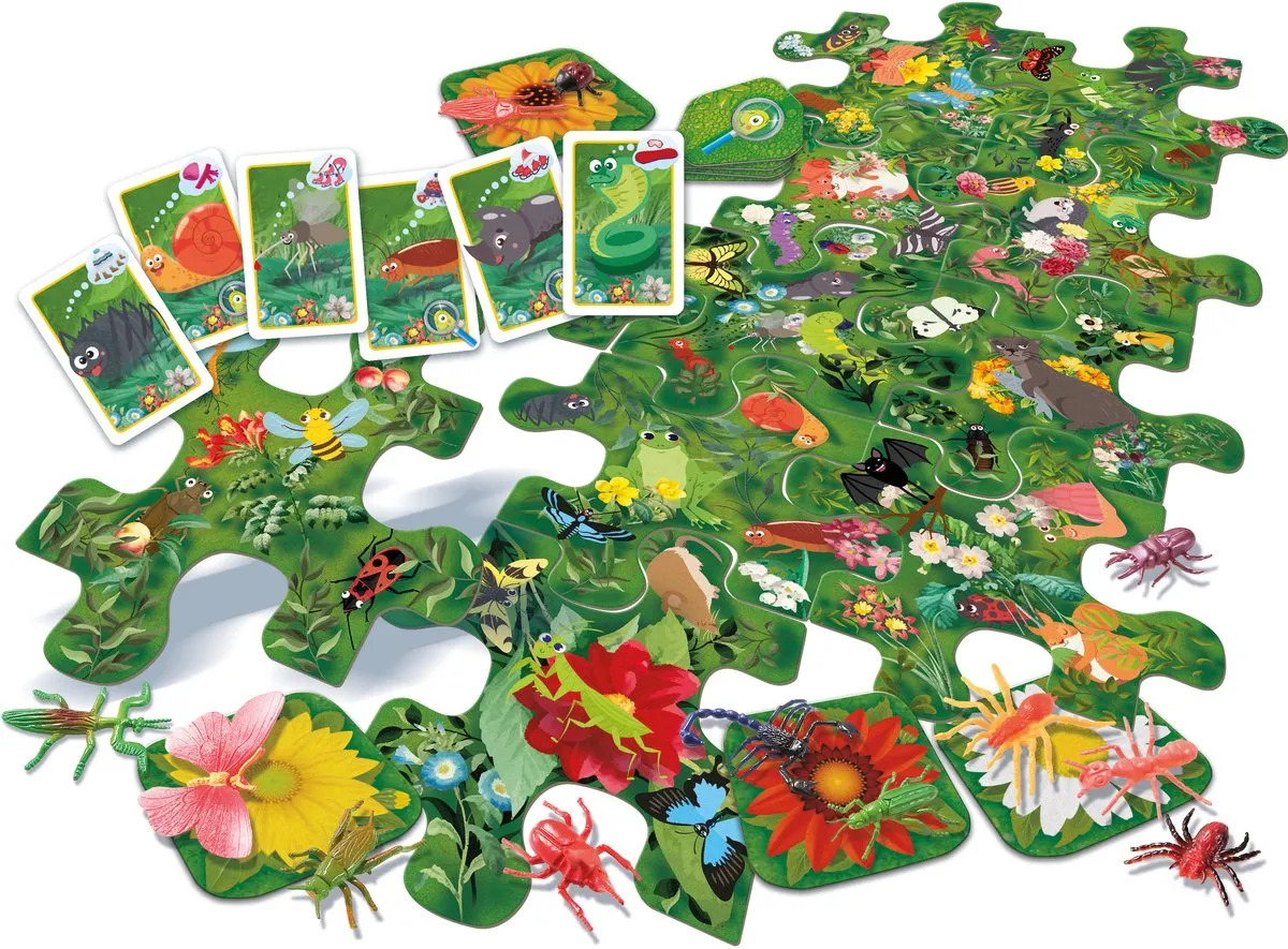 Tactic Cherce & Trouve Fleurs et Insectes 58895 - 2-4 Spelers