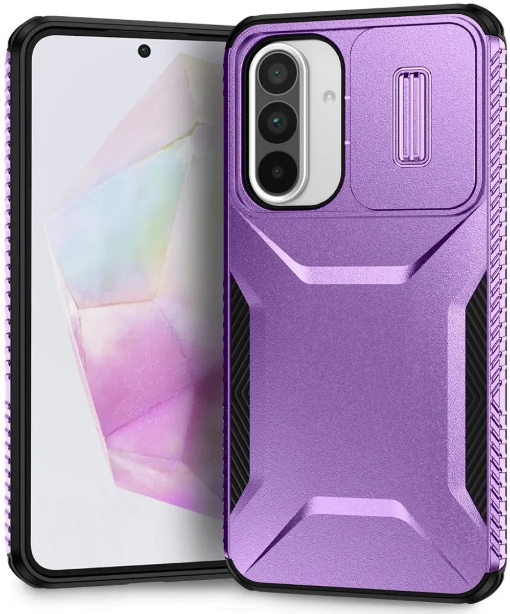 Selected Hoesje Samsung Galaxy A37 Back Cover - Paars