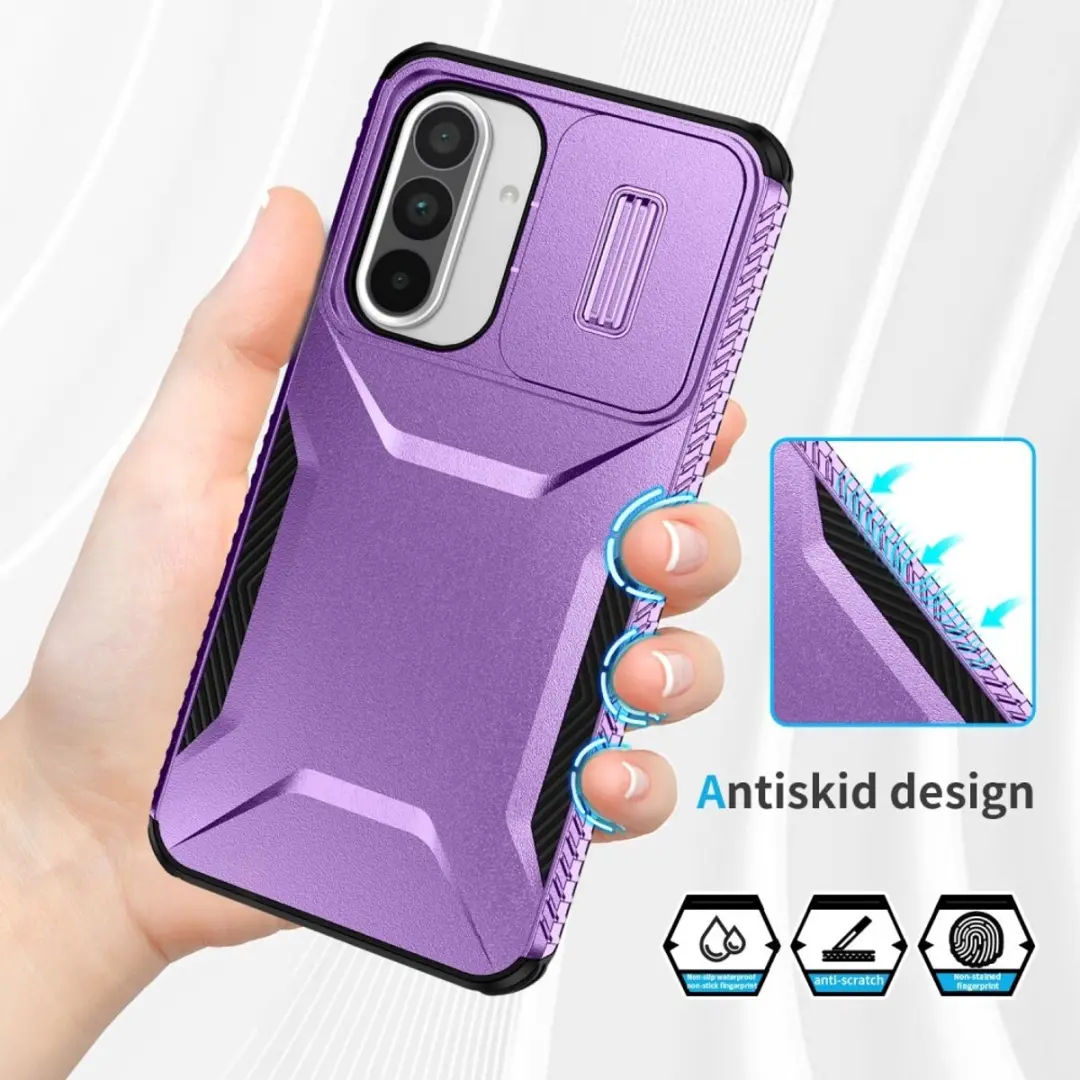 Selected Hoesje Samsung Galaxy A37 Back Cover - Paars