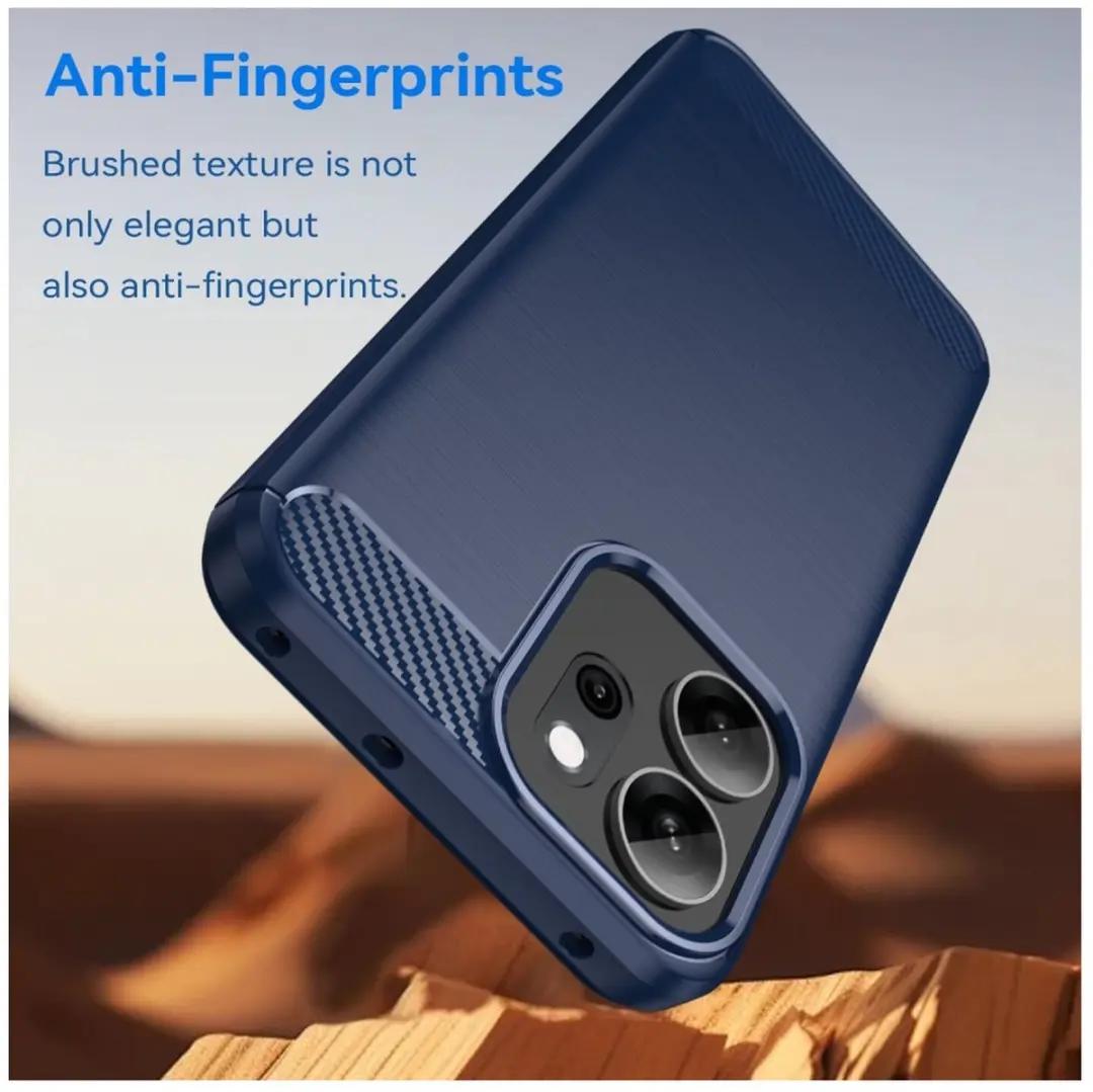 Selected TPU Hoesje Oppo Reno 14 F - Blauw