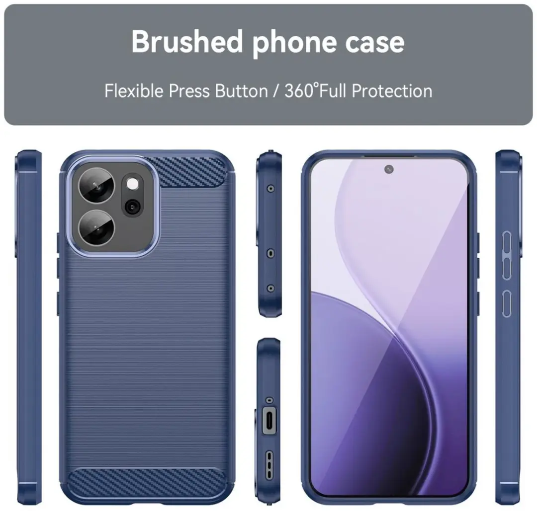 Selected TPU Hoesje Oppo Reno 14 F - Blauw