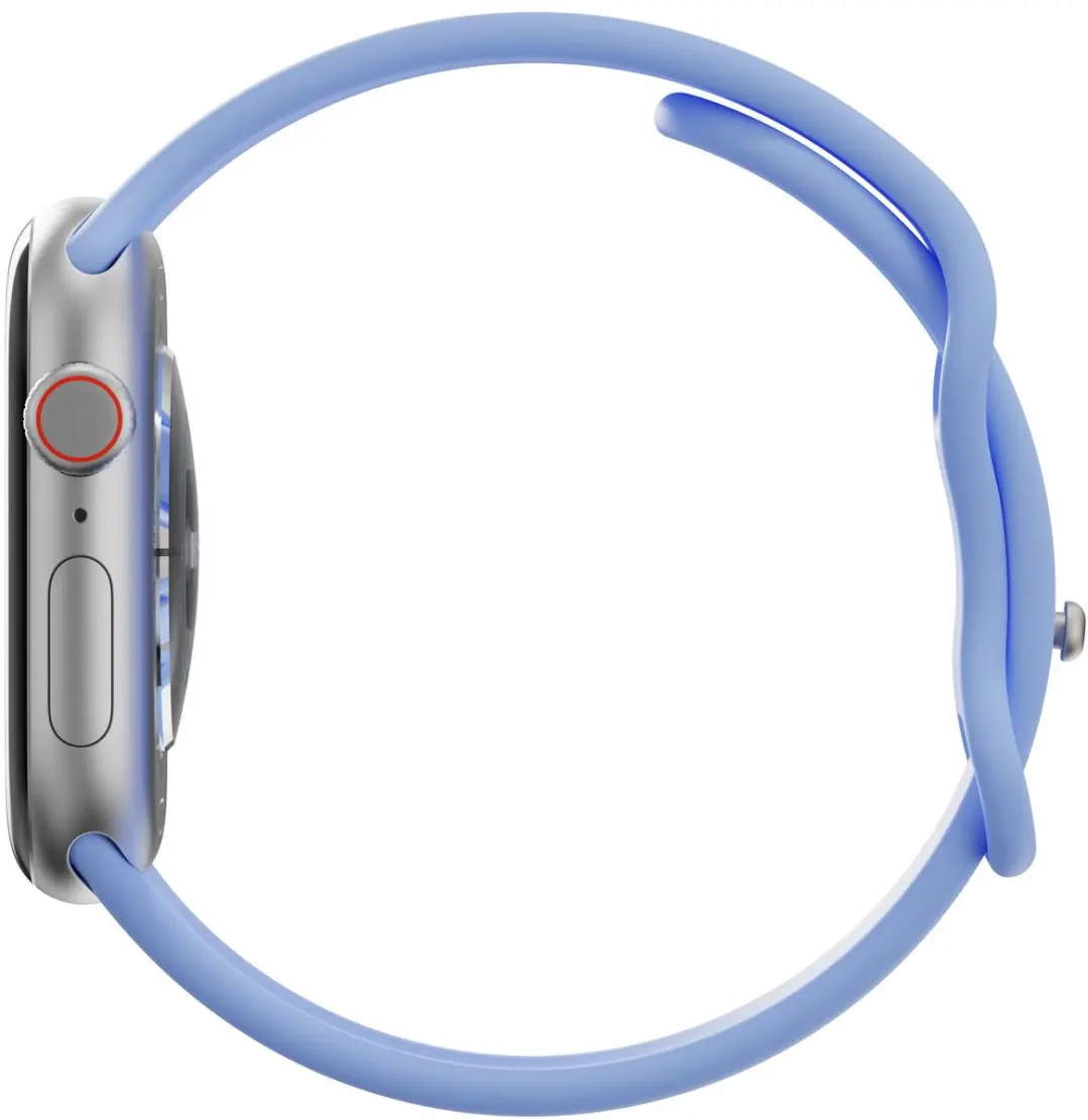 Selected SBG Siliconen Bandje Apple Watch 7 45mm - Licht Paars