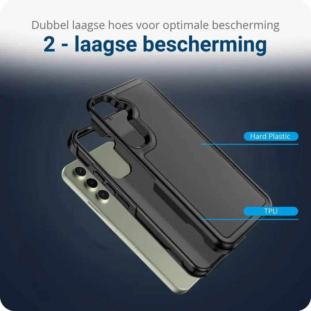 Selected Hoesje Samsung Galaxy A54 MagSafe Dual-Layer Zwart - afbeelding 6 van 6