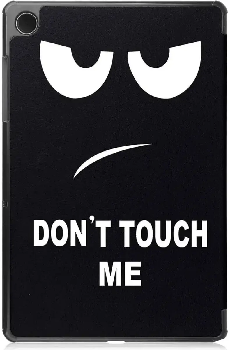 Selected Tablethoes Samsung Galaxy Tab A9 Plus - Tri-fold Kunstleder - 11 Inch - Zwart