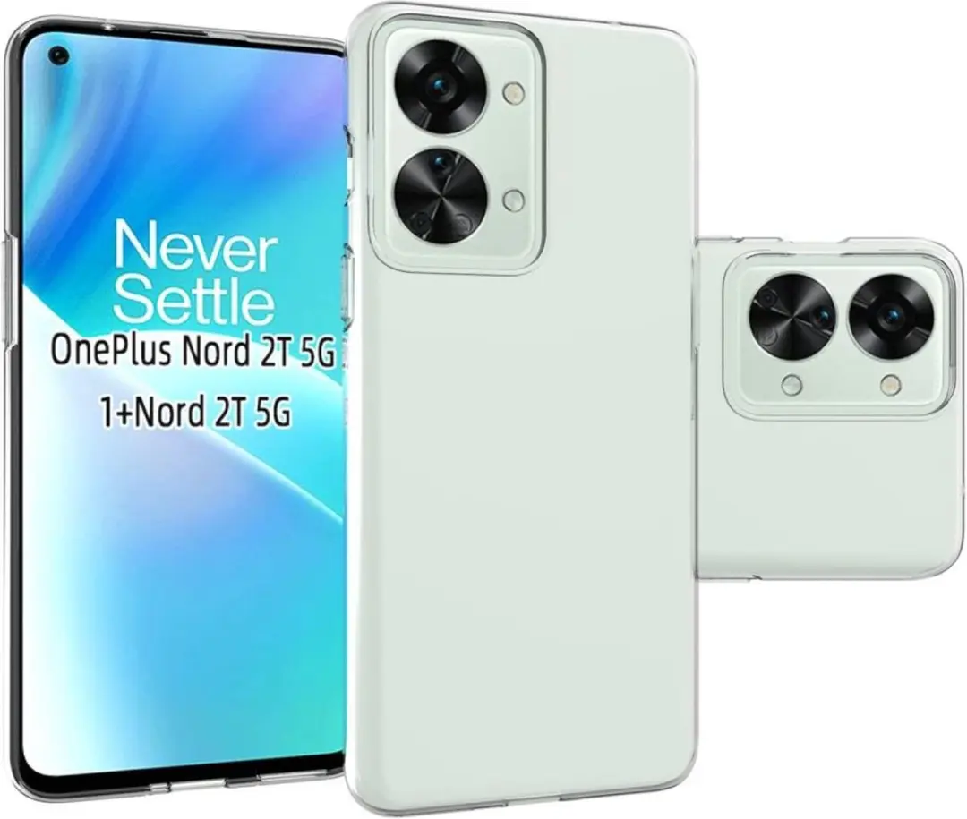 Selected by GSMpunt Transparant TPU Hoesje OnePlus Nord 2T
