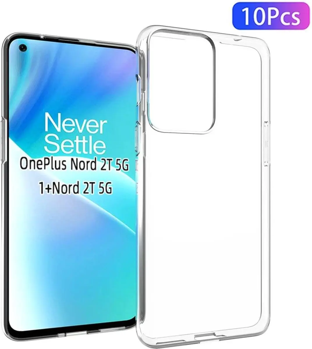 Selected by GSMpunt Transparant TPU Hoesje OnePlus Nord 2T
